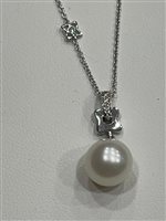 Collana Recarlo Donna in Oro bianco Perla 0.11 Ct XD087/B0950 - XD087/B0950
